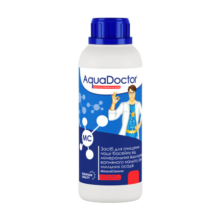 Средство для очистки чаши AquaDoctor MC MineralCleaner 5л (ps0108018) Реагенты для бассейнов AquaDoctor™ в POOLSONIA. Тел: +38 (093) 667 00 03. Доставка, гарантия, лучшие цены!, фото1