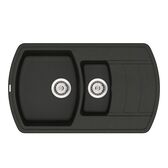 Кухонная мойка из кварца VANKOR Norton NMP 04.86 Black (ps1500023) VANKOR серия Norton в POOLSONIA. Тел: +38 (093) 667 00 03. Доставка, гарантия, лучшие цены!, фото1