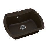 Кухонная мойка из кварца VANKOR Norton NMP 01.63 Chocolate (ps1500055) Кухонные мойки в POOLSONIA. Тел: +38 (093) 667 00 03. Доставка, гарантия, лучшие цены!, фото2
