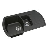 Кухонная мойка из кварца VANKOR Norton NMP 04.86 Black (ps1500023) VANKOR серия Norton в POOLSONIA. Тел: +38 (093) 667 00 03. Доставка, гарантия, лучшие цены!, фото2