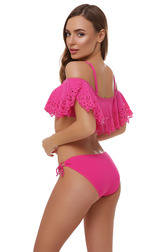Купальный костюм с оборкой Anabel Arto 982-046/982-238 46 малиновый (ps1003039А) SUNNY KISS Anabel Arto в POOLSONIA. Тел: +38 (093) 667 00 03. Доставка, гарантия, лучшие цены!, фото2