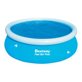 Теплосберегающее покрытие Bestway 58060 для бассейнов 2.44 м (d 210 см) (ps691015388) Покрытия на бассейн в POOLSONIA. Тел: +38 (093) 667 00 03. Доставка, гарантия, лучшие цены!, фото1