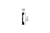Плинтус NMC FD11  110Х18 (ps718024360) Плинтусы в POOLSONIA. Тел: +38 (093) 667 00 03. Доставка, гарантия, лучшие цены!, фото2