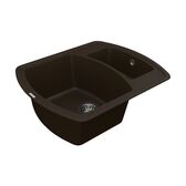 Кухонная мойка из кварца VANKOR Norton NMP 03.63 Chocolate (ps1500046) VANKOR серия Norton в POOLSONIA. Тел: +38 (093) 667 00 03. Доставка, гарантия, лучшие цены!, фото3