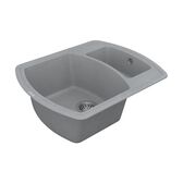 Кухонная мойка из кварца VANKOR Norton NMP 03.63 Gray stone (ps1500047) Кухонные мойки в POOLSONIA. Тел: +38 (093) 667 00 03. Доставка, гарантия, лучшие цены!, фото3