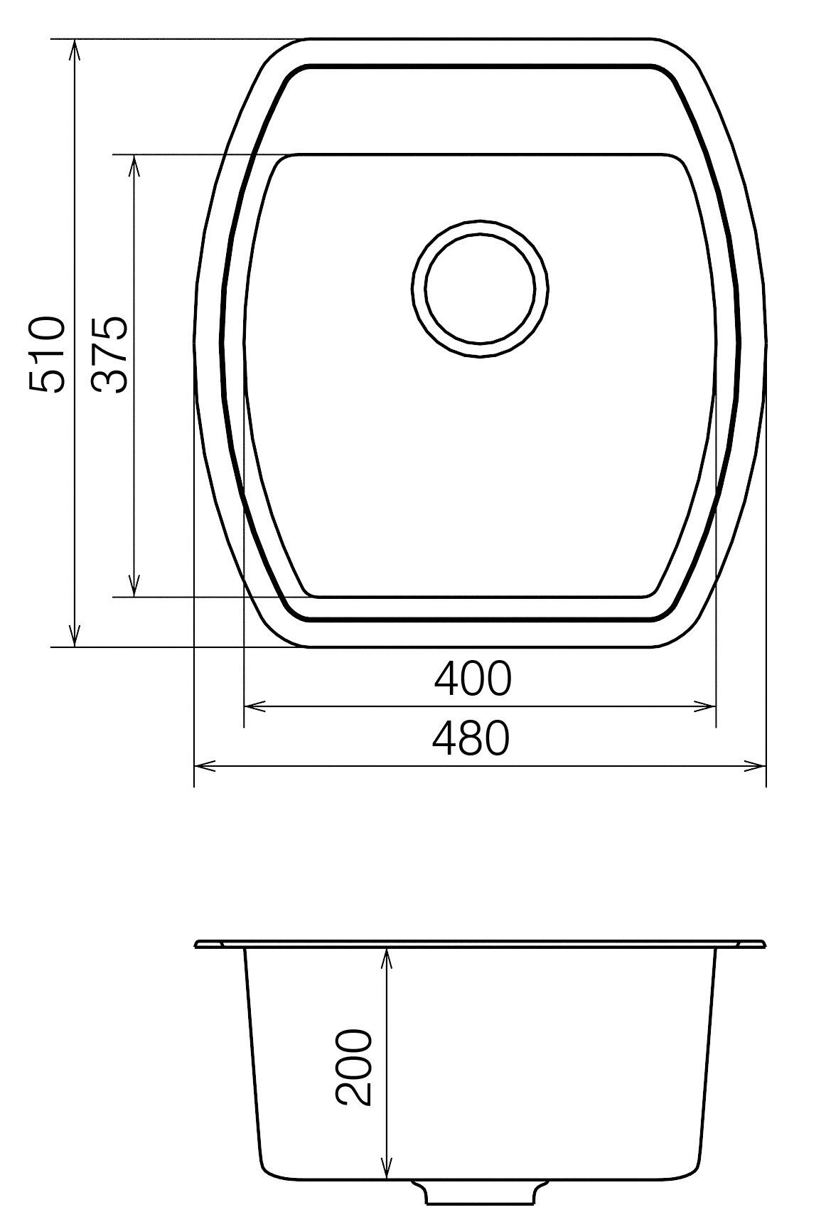 Кухонная мойка из кварца VANKOR Norton NMP 01.48 Sahara (ps1500050) Кухонные мойки в POOLSONIA. Тел: +38 (093) 667 00 03. Доставка, гарантия, лучшие цены!, фото4