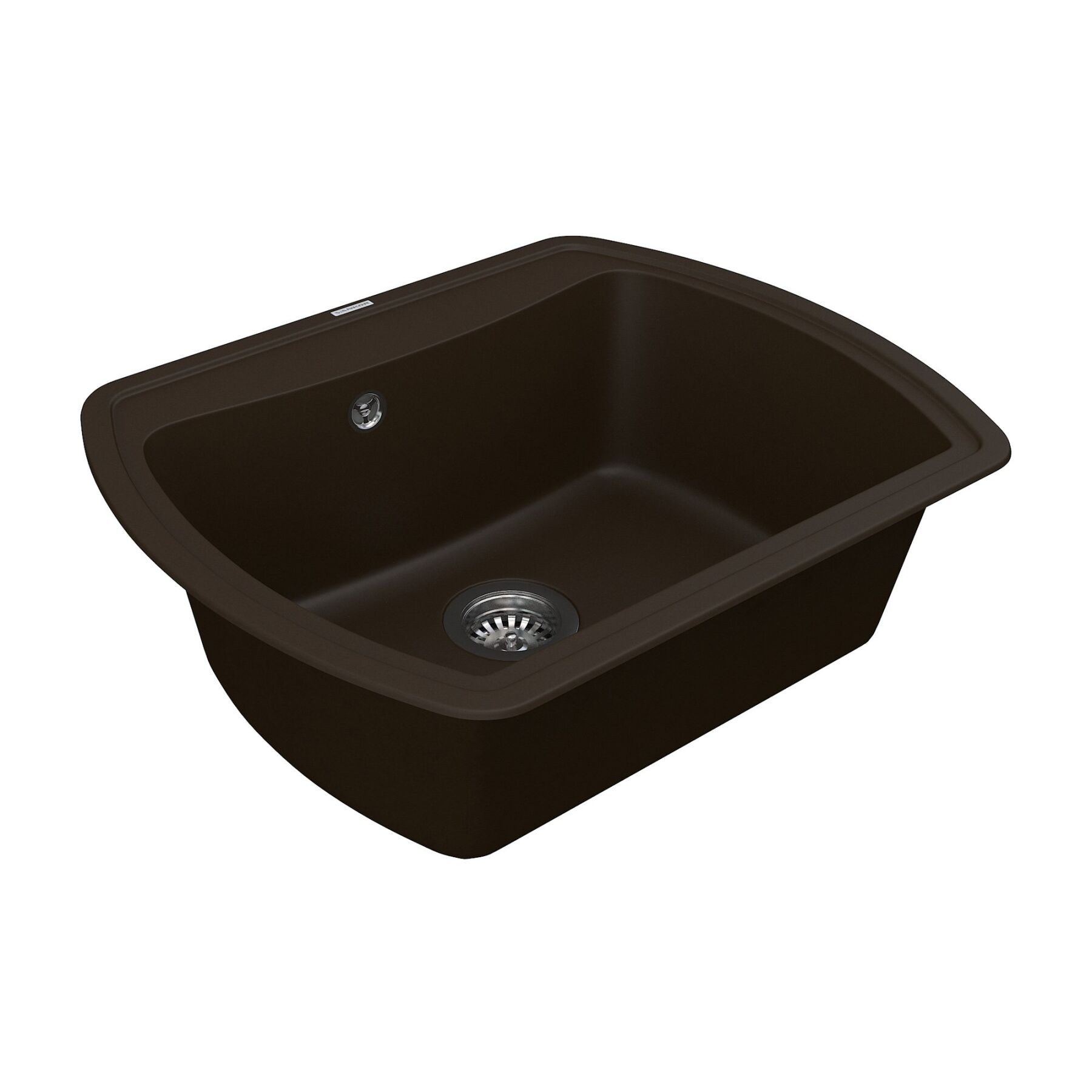 Кухонная мойка из кварца VANKOR Norton NMP 01.48 Chocolate (ps1500049) VANKOR серия Norton в POOLSONIA. Тел: +38 (093) 667 00 03. Доставка, гарантия, лучшие цены!, фото3