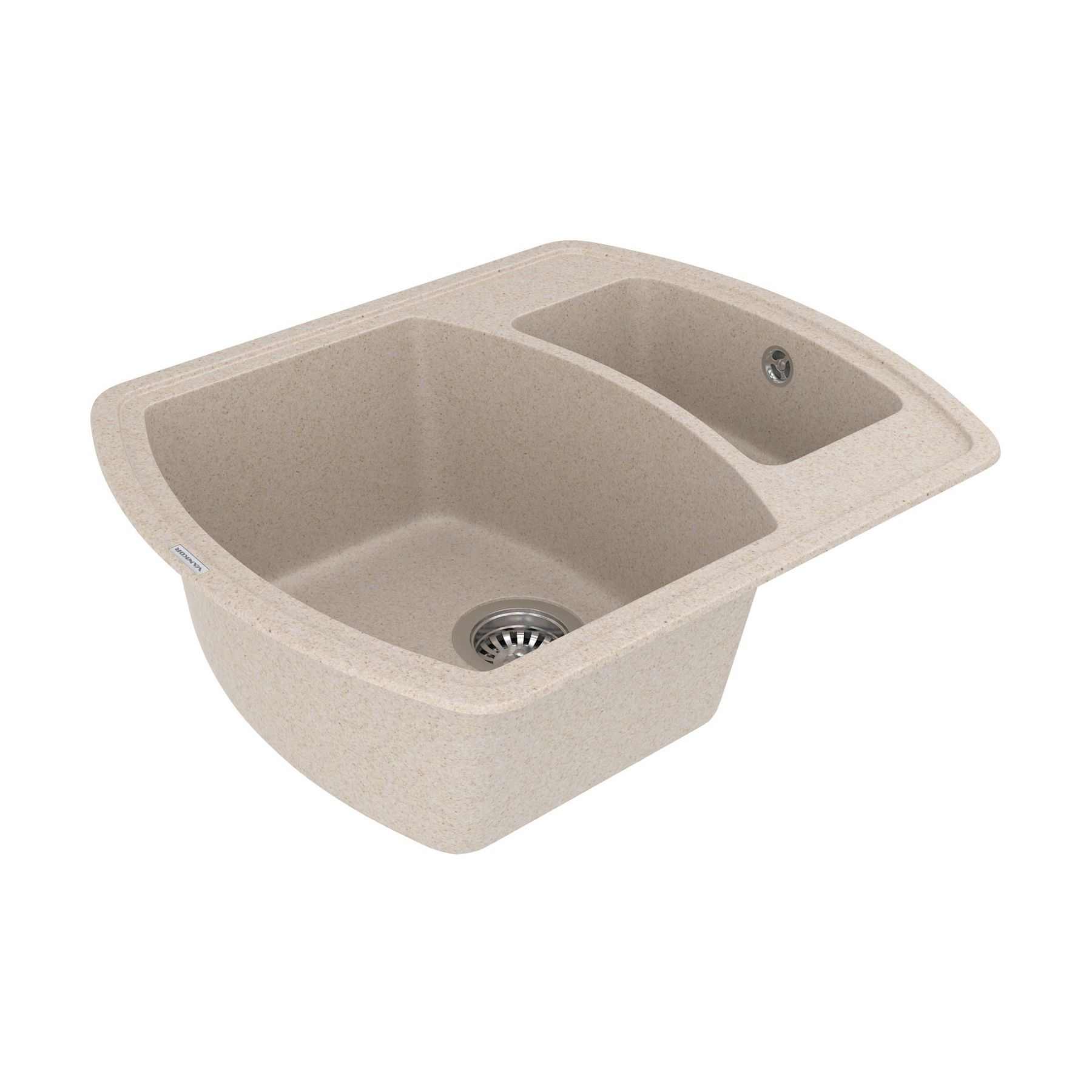 Кухонная мойка из кварца VANKOR Norton NMP 03.63 Beige (ps1500010)
