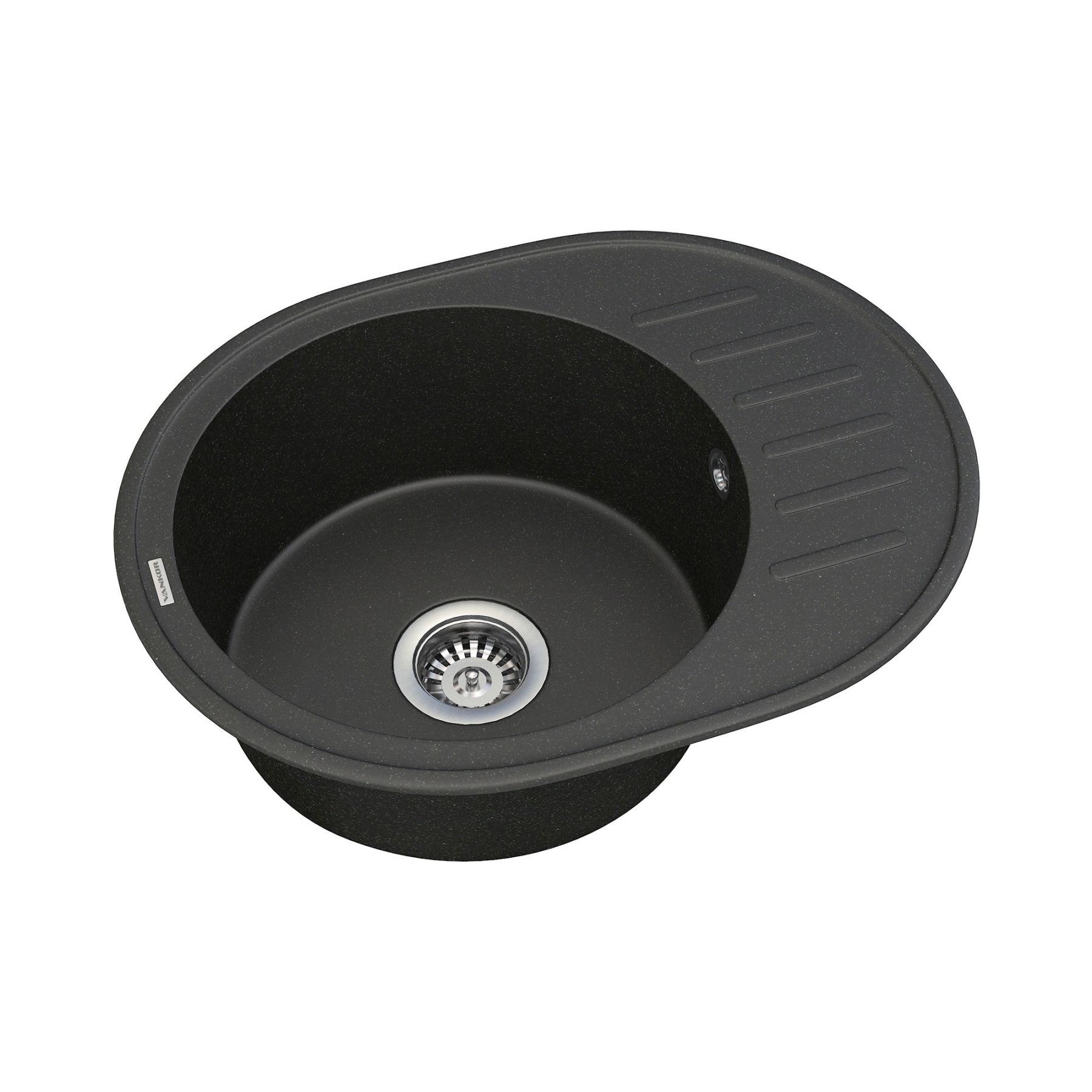 Кухонная мойка из кварца VANKOR Sity SMO 02.61 Black (ps1500040) Кухонные мойки в POOLSONIA. Тел: +38 (093) 667 00 03. Доставка, гарантия, лучшие цены!, фото2