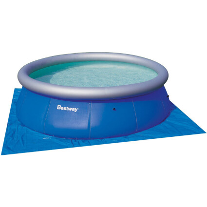 Покрытие Bestway 58002 под бассейны 3.60/3.66 м (396х396 см) (ps01020803) Покрытие под бассейн в POOLSONIA. Тел: +38 (093) 667 00 03. Доставка, гарантия, лучшие цены!, фото1