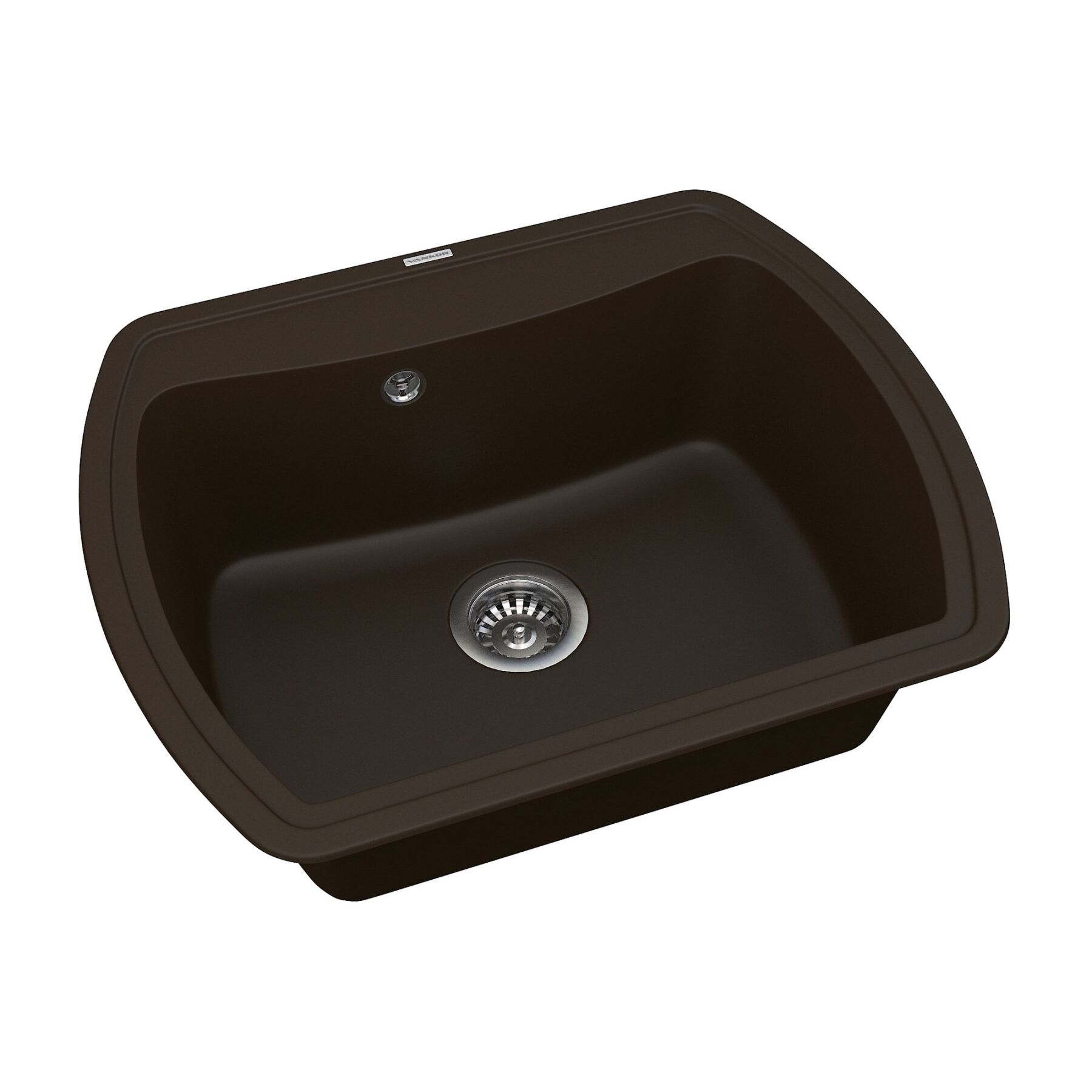 Кухонная мойка из кварца VANKOR Norton NMP 01.63 Chocolate (ps1500055) Кухонные мойки в POOLSONIA. Тел: +38 (093) 667 00 03. Доставка, гарантия, лучшие цены!, фото2