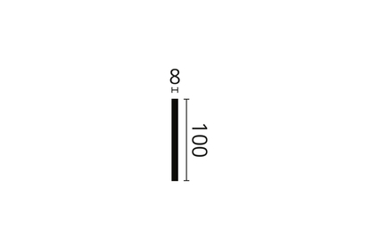 Плинтус NMC FL9  100Х8 (ps718024377) Плинтусы в POOLSONIA. Тел: +38 (093) 667 00 03. Доставка, гарантия, лучшие цены!