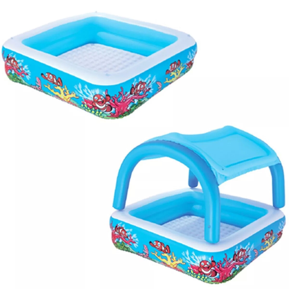 Купить Детский надувной бассейн Bestway 52192 (140х140х114) (ps467024634)