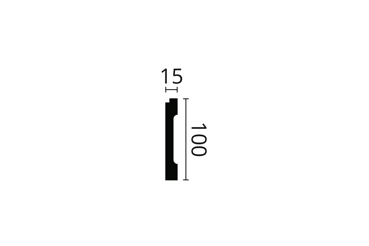 Плинтус NMC FD1  100Х15 (ps718024359) Плинтусы в POOLSONIA. Тел: +38 (093) 667 00 03. Доставка, гарантия, лучшие цены!, фото2