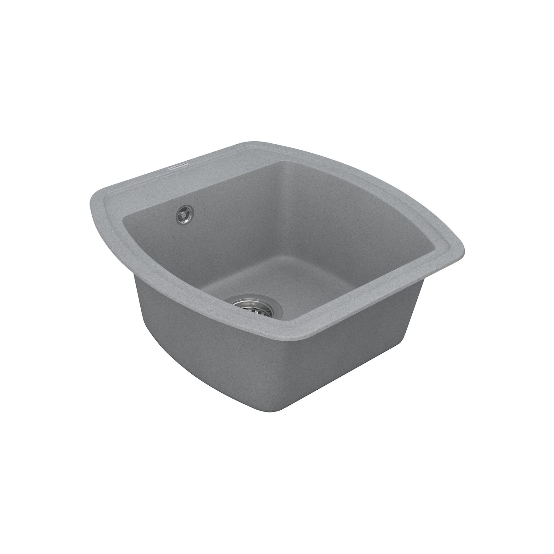 Кухонная мойка из кварца VANKOR Norton NMP 01.48 Gray stone (ps1500053) Кухонные мойки в POOLSONIA. Тел: +38 (093) 667 00 03. Доставка, гарантия, лучшие цены!, фото3