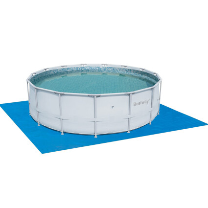 Покрытие Bestway 58003 под бассейны 4.27/4.60м (d 488 см) (ps01020800) Покрытие под бассейн в POOLSONIA. Тел: +38 (093) 667 00 03. Доставка, гарантия, лучшие цены!, фото1