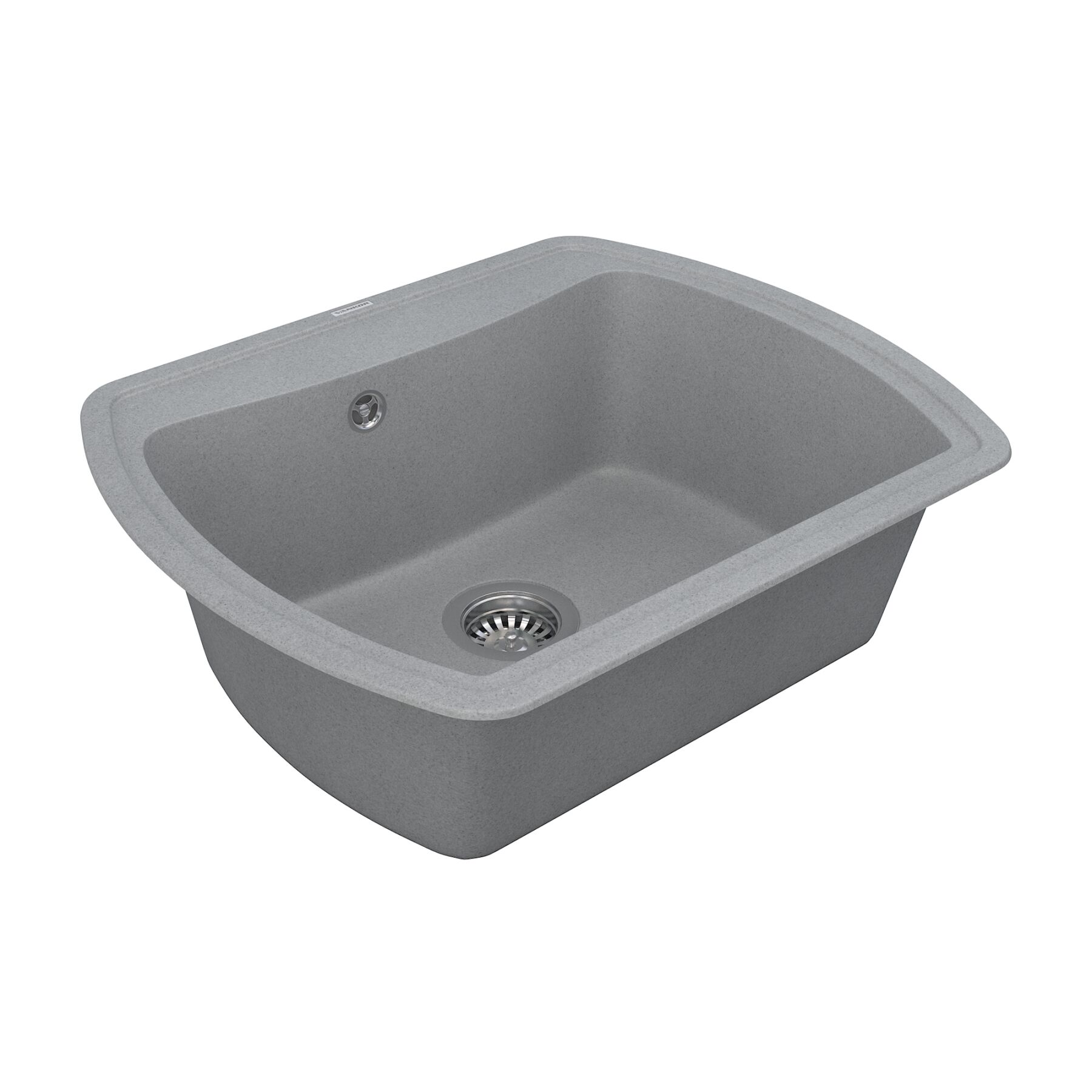 Кухонная мойка из кварца VANKOR Norton NMP 01.63 Gray stone (ps1500057) VANKOR серия Norton в POOLSONIA. Тел: +38 (093) 667 00 03. Доставка, гарантия, лучшие цены!, фото3