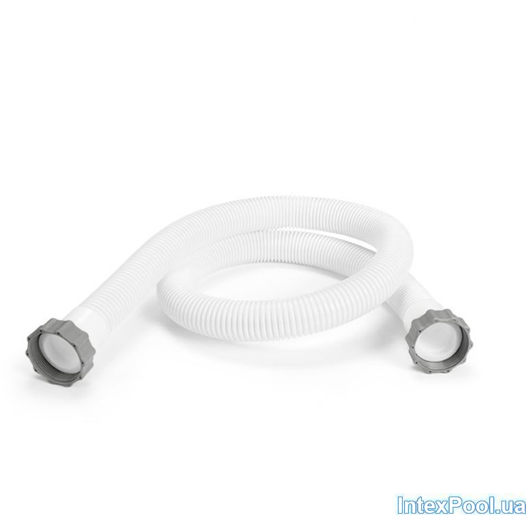 Гофрированный шланг 1,1м Ø 38 мм резьба 50 мм с гайками Intex 10720 (ps45861618) Шланги для гидропылесоса и фильтров для бассейна в POOLSONIA. Тел: +38 (093) 667 00 03. Доставка, гарантия, лучшие цены!, фото1