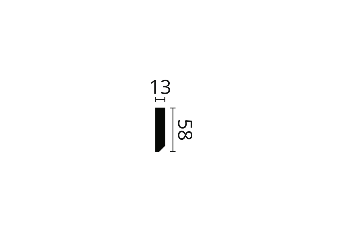Плинтус NMC FT2  58Х13 (ps718024381) Плинтусы в POOLSONIA. Тел: +38 (093) 667 00 03. Доставка, гарантия, лучшие цены!