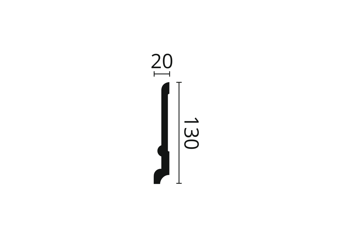 Плинтус NMC FD21  130Х20 (ps718024364) Плинтусы в POOLSONIA. Тел: +38 (093) 667 00 03. Доставка, гарантия, лучшие цены!