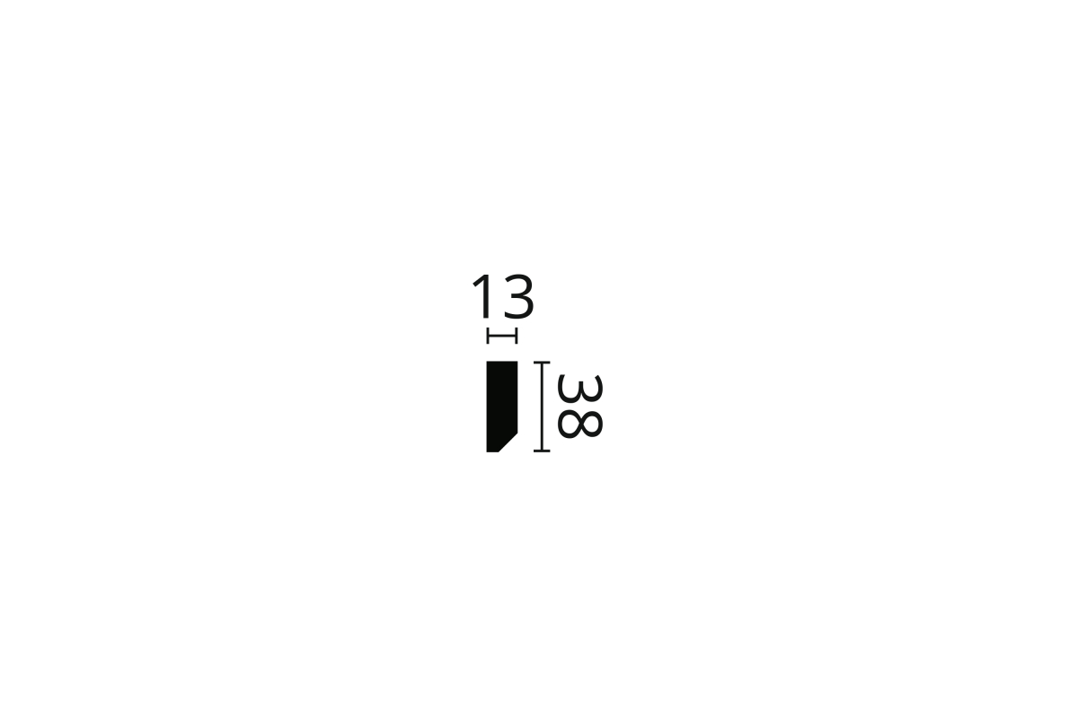 Плинтус NMC FT1  38Х13 (ps718024380) Плинтусы в POOLSONIA. Тел: +38 (093) 667 00 03. Доставка, гарантия, лучшие цены!