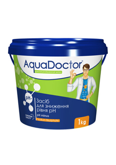 Купить Средство для снижения уровня pH AquaDoctor pH Minus 1кг (ps0103019), Регулирование рН в Poolsonia. Доставка, гарантия. Украина, Киев, Харьков, Днепр, Одесса, Запорожье, Львов. Средство для снижения уровня pH AquaDoctor pH Minus 1кг (ps0103019) Регулирование рН в POOLSONIA. Тел: +38 (093) 667 00 03. Доставка, гарантия, лучшие цены!