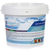 Быстрый хлор Crystal Pool Quick Chlorin Tablets 50 кг (ps0101037v) Дезинфекция воды в POOLSONIA. Тел: +38 (093) 667 00 03. Доставка, гарантия, лучшие цены!, фото1