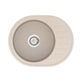 Кухонная мойка из кварца VANKOR Lira LMO 02.57 Beige (ps1500014)