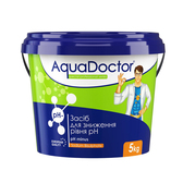 Средство для снижения уровня pH AquaDoctor pH Minus 5 кг (ps0103001) Регулирование рН в POOLSONIA. Тел: +38 (093) 667 00 03. Доставка, гарантия, лучшие цены!, фото1