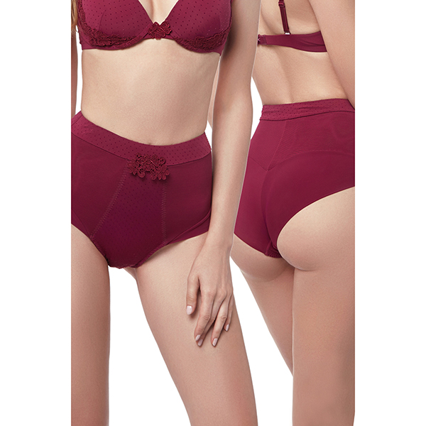 Трусы Anabel Arto 8142-36 бордовые (ps1202174) для женщин в POOLSONIA. Тел: +38 (093) 667 00 03. Доставка, гарантія, кращі ціни!, фото1