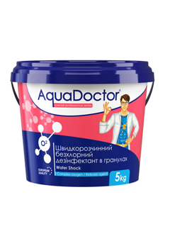Купить Активный кислород для бассейна AquaDoctor Water Shock О2 5 кг (ps0108023), Реагенты для бассейнов AquaDoctor™ в Poolsonia. Доставка, гарантия. Украина, Киев, Харьков, Днепр, Одесса, Запорожье, Львов. Активный кислород для бассейна AquaDoctor Water Shock О2 5 кг (ps0108023) Реагенты для бассейнов AquaDoctor™ в POOLSONIA. Тел: +38 (093) 667 00 03. Доставка, гарантия, лучшие цены!