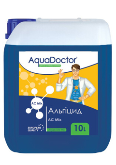 Купить Альгицид средство против водорослей AquaDoctor AC MIX 10л (ps0102024), Альгицид в Poolsonia. Доставка, гарантия. Украина, Киев, Харьков, Днепр, Одесса, Запорожье, Львов. Альгицид средство против водорослей AquaDoctor AC MIX 10л (ps0102024) Альгицид в POOLSONIA. Тел: +38 (093) 667 00 03. Доставка, гарантия, лучшие цены!