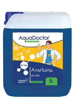 Купить Альгицид средство против водорослей AquaDoctor AC MIX 5л (ps0102023), Альгицид в Poolsonia. Доставка, гарантия. Украина, Киев, Харьков, Днепр, Одесса, Запорожье, Львов. Альгицид средство против водорослей AquaDoctor AC MIX 5л (ps0102023) Альгицид в POOLSONIA. Тел: +38 (093) 667 00 03. Доставка, гарантия, лучшие цены!