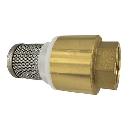 Донный обратный клапан с пружиной, латунь 1"(ps0403043) Оборудование для прудов и водоёмов в POOLSONIA. Тел: +38 (093) 667 00 03. Доставка, гарантія, кращі ціни!
