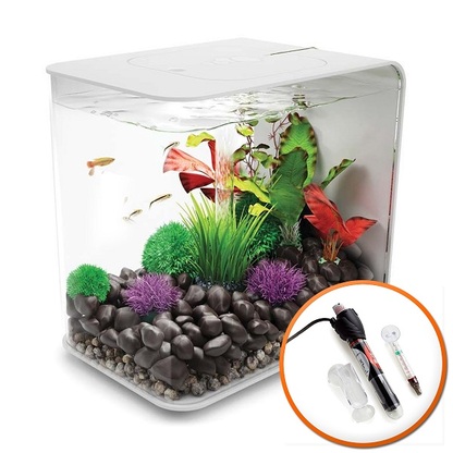 Аквариум FLOW 15 LED белый (ps0601051) Аквариумы в POOLSONIA. Тел: +38 (093) 667 00 03. Доставка, гарантія, кращі ціни!