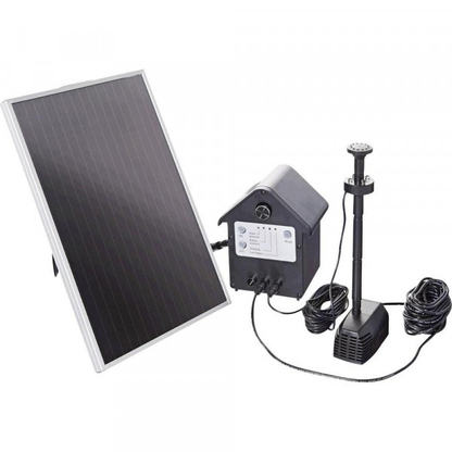 Комплект фонтана на солнечной панеле Pontec PondoSolar Charge (ps0403140) Оборудование для прудов и водоёмов в POOLSONIA. Тел: +38 (093) 667 00 03. Доставка, гарантія, кращі ціни!