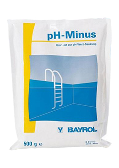 Купить Средство для ухода за водой Bayrol pH Minus 500г (ps0103016v), Регулирование рН в Poolsonia. Доставка, гарантия. Украина, Киев, Харьков, Днепр, Одесса, Запорожье, Львов. Средство для ухода за водой Bayrol pH Minus 500г (ps0103016v) Регулирование рН в POOLSONIA. Тел: +38 (093) 667 00 03. Доставка, гарантия, лучшие цены!