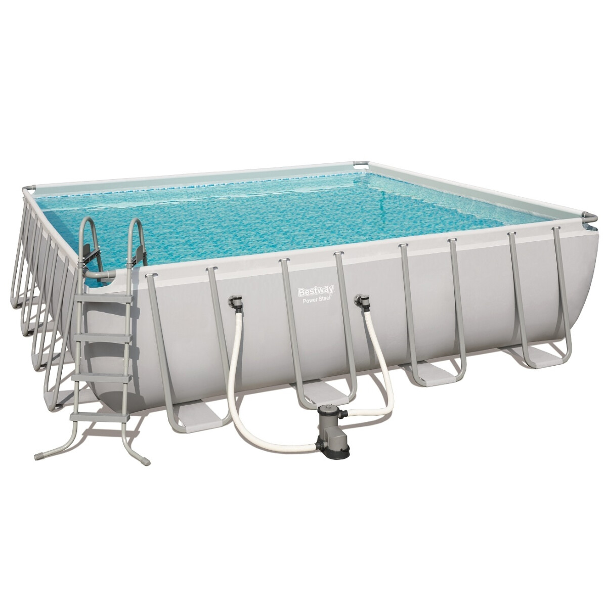 Купить Каркасный бассейн Bestway 56626 (488х488х122) с картриджным фильтром (ps466021612), Каркасный бассейн в Poolsonia. Доставка, гарантия. Украина, Киев, Харьков, Днепр, Одесса, Запорожье, Львов. Каркасный бассейн Bestway 56626 (488х488х122) с картриджным фильтром (ps466021612) Каркасный бассейн в POOLSONIA. Тел: +38 (093) 667 00 03. Доставка, гарантия, лучшие цены!