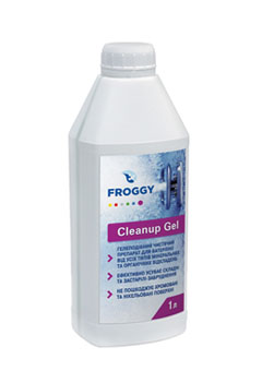 Купить Средство для очистки ватерлинии Froggy Cleanup Gel 1л (ps0108001), Химия для бассейнов в Poolsonia. Доставка, гарантия. Украина, Киев, Харьков, Днепр, Одесса, Запорожье, Львов. Средство для очистки ватерлинии Froggy Cleanup Gel 1л (ps0108001) Химия для бассейнов в POOLSONIA. Тел: +38 (093) 667 00 03. Доставка, гарантия, лучшие цены!