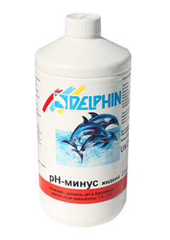 Купить Жидкое средство для понижения уровня рН Delphin pH-минус 3л (ps0103068), Регулирование рН в Poolsonia. Доставка, гарантия. Украина, Киев, Харьков, Днепр, Одесса, Запорожье, Львов. Жидкое средство для понижения уровня рН Delphin pH-минус 3л (ps0103068) Регулирование рН в POOLSONIA. Тел: +38 (093) 667 00 03. Доставка, гарантия, лучшие цены!