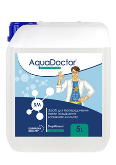 Купить Средство для снижения жесткости AquaDoctor SM StopMineral 5л (ps0108016), Чистящие средства в Poolsonia. Доставка, гарантия. Украина, Киев, Харьков, Днепр, Одесса, Запорожье, Львов. Средство для снижения жесткости AquaDoctor SM StopMineral 5л (ps0108016) Чистящие средства в POOLSONIA. Тел: +38 (093) 667 00 03. Доставка, гарантия, лучшие цены!