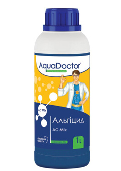 Купить Альгицид средство против водорослей AquaDoctor AC MIX 1л (ps0102022), Химия для маленьких бассейнов до 20 м³ в Poolsonia. Доставка, гарантия. Украина, Киев, Харьков, Днепр, Одесса, Запорожье, Львов. Альгицид средство против водорослей AquaDoctor AC MIX 1л (ps0102022) Химия для маленьких бассейнов до 20 м³ в POOLSONIA. Тел: +38 (093) 667 00 03. Доставка, гарантия, лучшие цены!