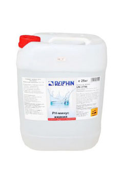 Купить Жидкое средство для понижения уровня рН Delphin pH-минус 3л (ps0103065v), Регулирование рН в Poolsonia. Доставка, гарантия. Украина, Киев, Харьков, Днепр, Одесса, Запорожье, Львов. Жидкое средство для понижения уровня рН Delphin pH-минус 3л (ps0103065v) Регулирование рН в POOLSONIA. Тел: +38 (093) 667 00 03. Доставка, гарантия, лучшие цены!