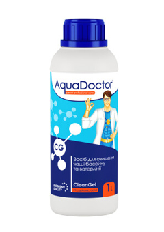 Купить Средство для очистки ватерлинии AquaDoctor CG CleanGel 1л. (ps0108019), Реагенты для бассейнов AquaDoctor™ в Poolsonia. Доставка, гарантия. Украина, Киев, Харьков, Днепр, Одесса, Запорожье, Львов. Средство для очистки ватерлинии AquaDoctor CG CleanGel 1л. (ps0108019) Реагенты для бассейнов AquaDoctor™ в POOLSONIA. Тел: +38 (093) 667 00 03. Доставка, гарантия, лучшие цены!