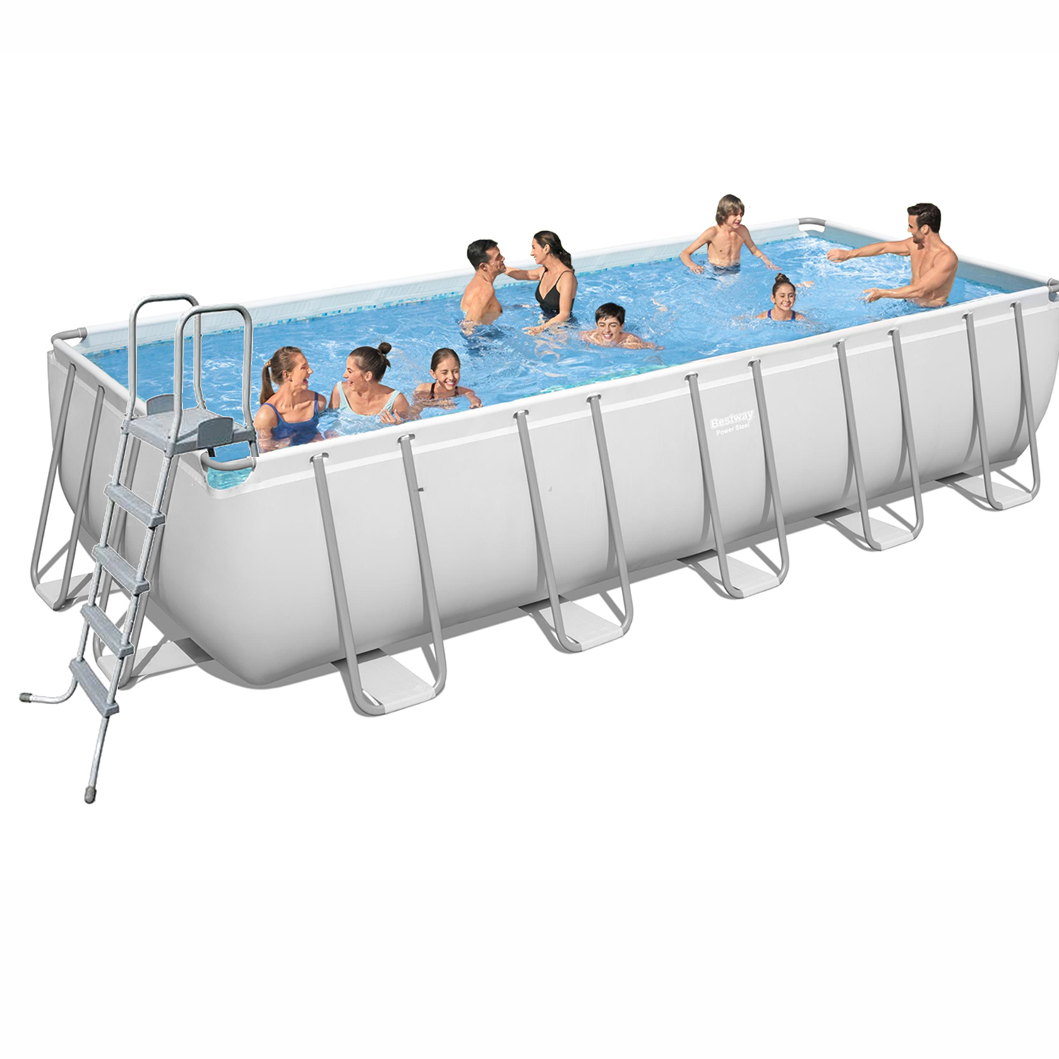 Каркасный бассейн Bestway 5612B-1 640х274х132см лестница (ps466063081) Каркасный бассейн в POOLSONIA. Тел: +38 (093) 667 00 03. Доставка, гарантія, кращі ціни!