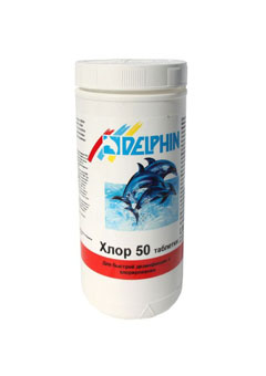 Купить Быстрый хлор Delphin хлор 50 1кг (ps0101056v), Дезинфекция воды в Poolsonia. Доставка, гарантия. Украина, Киев, Харьков, Днепр, Одесса, Запорожье, Львов. Быстрый хлор Delphin хлор 50 1кг (ps0101056v) Дезинфекция воды в POOLSONIA. Тел: +38 (093) 667 00 03. Доставка, гарантия, лучшие цены!