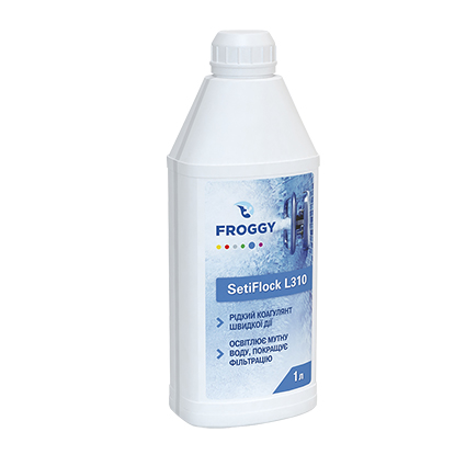 Купить Препарат для очистки мутной воды Froggy SetiFlock L310 1 л (ps0107021), Флокулянты (осветлители воды) в Poolsonia. Доставка, гарантия. Украина, Киев, Харьков, Днепр, Одесса, Запорожье, Львов. Препарат для очистки мутной воды Froggy SetiFlock L310 1 л (ps0107021) Флокулянты (осветлители воды) в POOLSONIA. Тел: +38 (093) 667 00 03. Доставка, гарантия, лучшие цены!