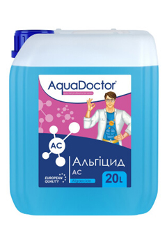 Купить Альгицид средство против водорослей AquaDoctor AC 20л (ps0102021), Реагенты для бассейнов AquaDoctor™ в Poolsonia. Доставка, гарантия. Украина, Киев, Харьков, Днепр, Одесса, Запорожье, Львов. Альгицид средство против водорослей AquaDoctor AC 20л (ps0102021) Реагенты для бассейнов AquaDoctor™ в POOLSONIA. Тел: +38 (093) 667 00 03. Доставка, гарантия, лучшие цены!