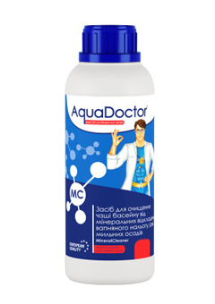 Купить Средство для очистки чаши AquaDoctor MC MineralCleaner 5л (ps0108018), Чистящие средства в Poolsonia. Доставка, гарантия. Украина, Киев, Харьков, Днепр, Одесса, Запорожье, Львов. Средство для очистки чаши AquaDoctor MC MineralCleaner 5л (ps0108018) Чистящие средства в POOLSONIA. Тел: +38 (093) 667 00 03. Доставка, гарантия, лучшие цены!
