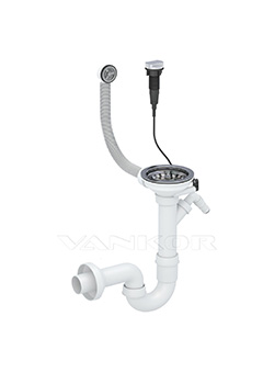 Купить Сифон-автомат для мойки VANKOR 3 ½, одинарный (ps1501003), Сифоны в Poolsonia. Доставка, гарантия. Украина, Киев, Харьков, Днепр, Одесса, Запорожье, Львов. Сифон-автомат для мойки VANKOR 3 ½, одинарный (ps1501003) Сифоны в POOLSONIA. Тел: +38 (093) 667 00 03. Доставка, гарантия, лучшие цены!